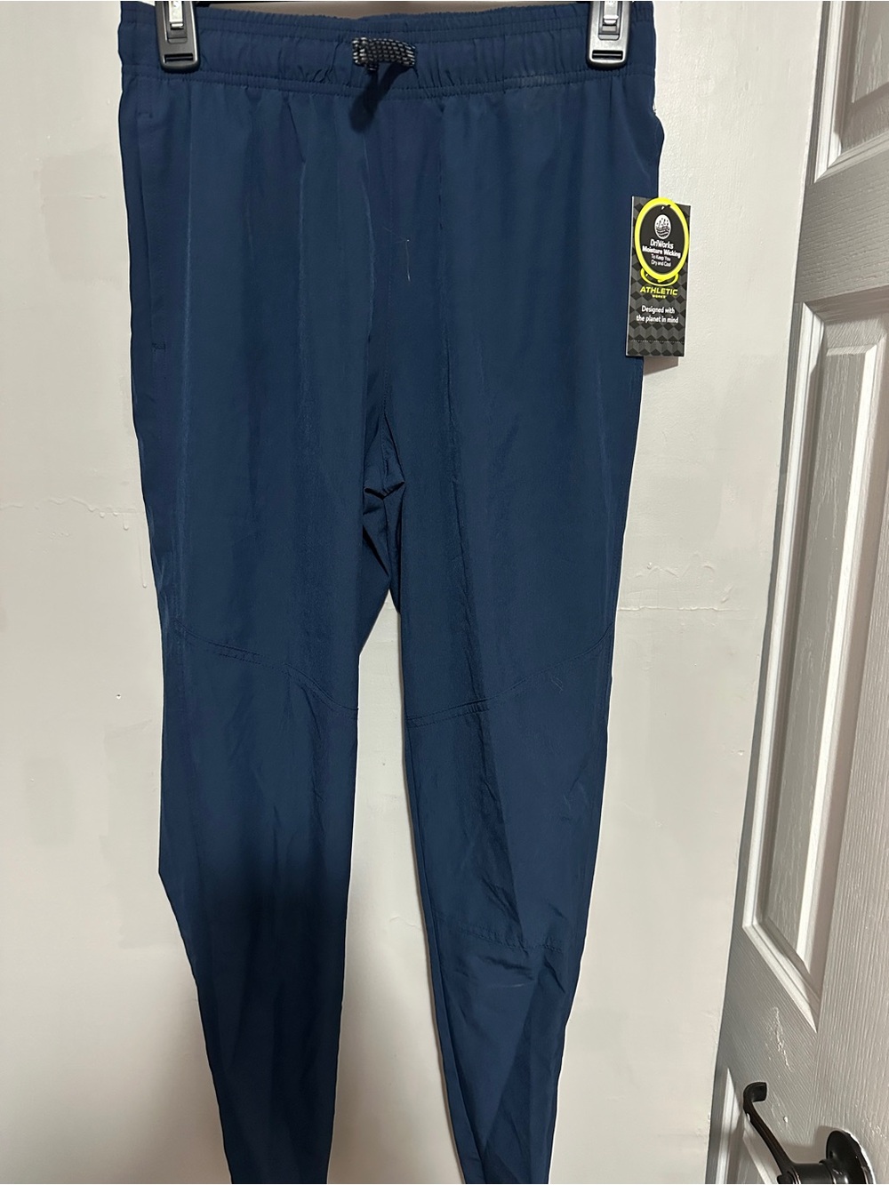 Boys Navy Active Jogger Pants XL (14-16)